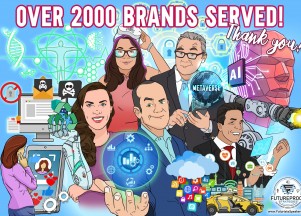 Keynote Speakers and Consulting Experts: New Milestone - Over 2000 Brands Served!